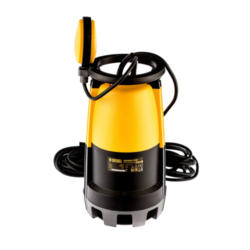 Дренажный насос для чистой и грязной воды DP900S, 900 Вт, напор 9 м, 18000 л/ч Denzel по ценам производителя в Челябинске с доставкой по всей России
