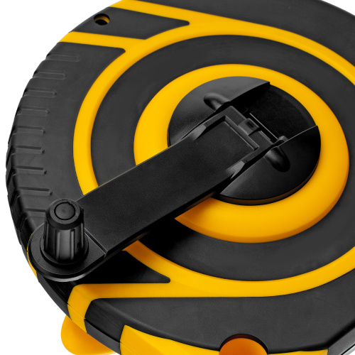 Рулетка геодезическая 30 м х 15 мм, закрытый корпус, фиберглассовая лента Denzel по ценам производителя в Челябинске с доставкой по всей России