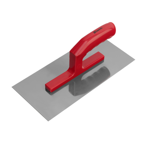 Гладилка стальная, 280 х 130 мм, зеркальная полировка, пластмассовая ручка Matrix по ценам производителя в Челябинске с доставкой по всей России