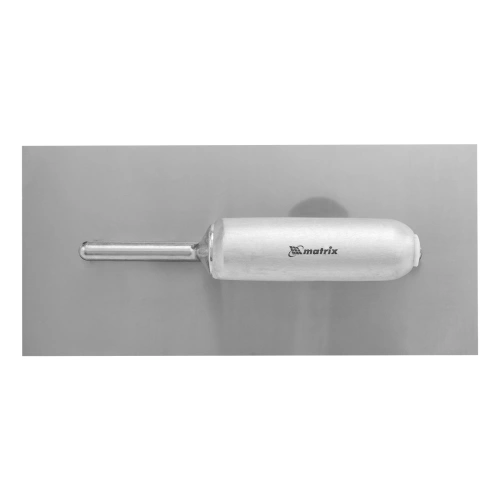 Гладилка стальная, 280 х 130 мм, зеркальная полировка, деревянная ручка Matrix по ценам производителя в Челябинске с доставкой по всей России