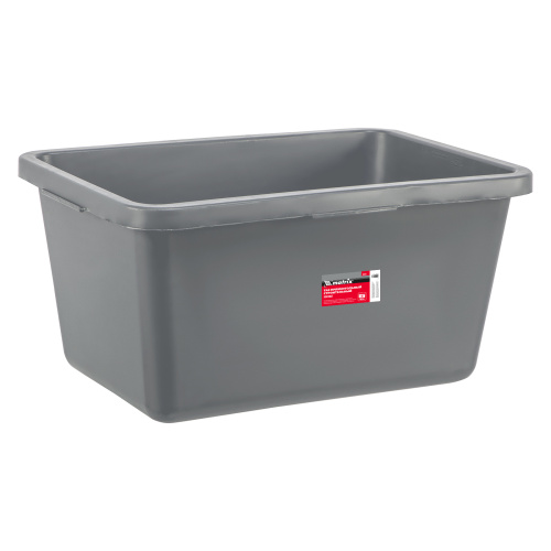 Таз прямоугольный строительный усиленный, 45 л Matrix по ценам производителя в Челябинске с доставкой по всей России