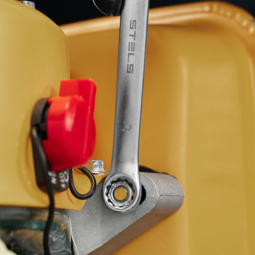 Ключ комбинированный, 9 мм, CrV, матовый хром Stels по ценам производителя в Челябинске с доставкой по всей России