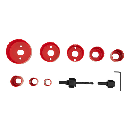 Набор кольцевых пил по дереву, 19-64 мм, 11 предметов Matrix по ценам производителя в Челябинске с доставкой по всей России