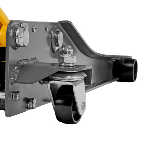 Домкрат гидравлический подкатной, 3 т, 75-500 мм, быстрый подъем, низкий подхват, проф. Denzel по ценам производителя в Челябинске с доставкой по всей России