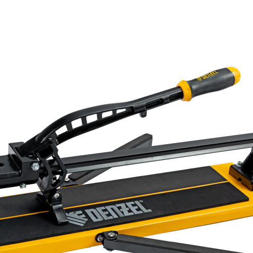 Плиткорез рельсовый 600х16мм, каретка на подш., стальная станина, усил. рукоятка-пенал Denzel по ценам производителя в Челябинске с доставкой по всей России