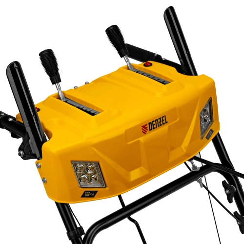 Бензиновая снегоуборочная машина SBM 610S PRO, 212 cc, электростартер, фара, обогрев Denzel по ценам производителя в Челябинске с доставкой по всей России