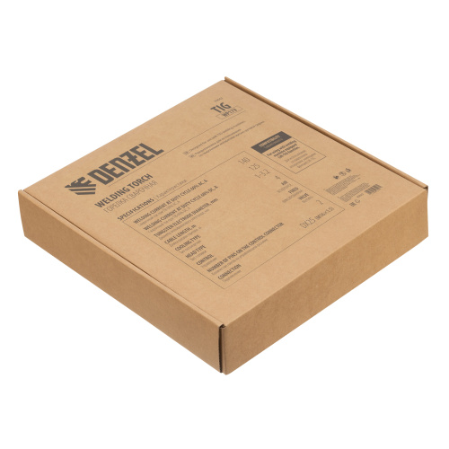 Горелка сварочная TIG WP17V, прямое подключение к баллону, 4 метра Denzel по ценам производителя в Челябинске с доставкой по всей России