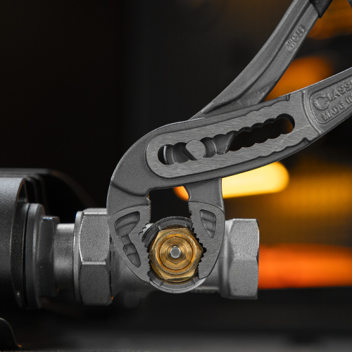 Клещи переставные, обливные рукоятки, 240 мм Denzel по ценам производителя в Челябинске с доставкой по всей России