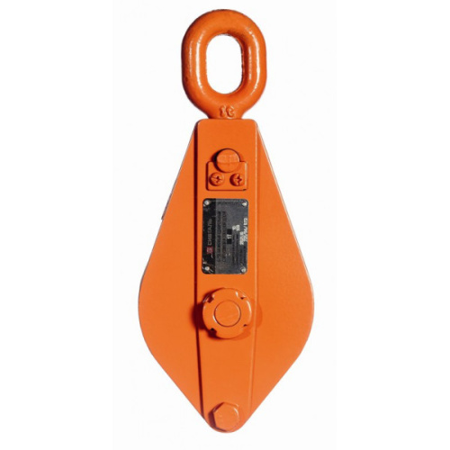 Блок шкивовый однорольный с проушиной и откидной щекой 3,2 т, D каната 12 - 15 мм, СибТаль купить в Москве с доставкой по всей России | ProtosMarket.ru