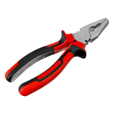 Плоскогубцы Nickel, 180 мм, никелированные, двухкомпонентные рукоятки Matrix по ценам производителя в Челябинске с доставкой по всей России