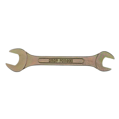 Ключ рожковый, 14 х 17 мм, желтый цинк Сибртех по ценам производителя в Челябинске с доставкой по всей России