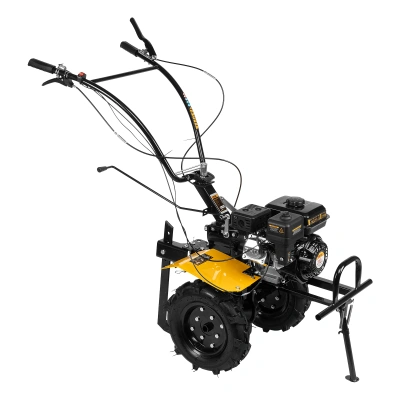 Мотоблок DPT-270X, 7 л.с., диск.сцеп, шир 90 см, глуб 35 см,фрез 3х4,ВОМ,скор 2В/1Н,кол 8" Denzel по ценам производителя в Челябинске с доставкой по всей России