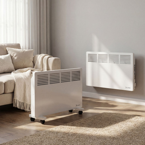 Конвектор электрический КМ-1500.2, 230 В, 1500 Вт, X-образный нагреватель, колеса, термостат MTX по ценам производителя в Челябинске с доставкой по всей России