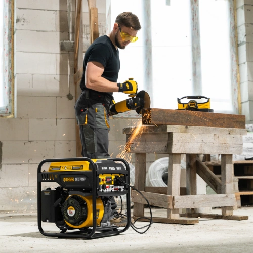 Генератор инверторный GK-5500iF, 5,5 кВт, 230 В, ручной старт DENZEL по ценам производителя в Челябинске с доставкой по всей России