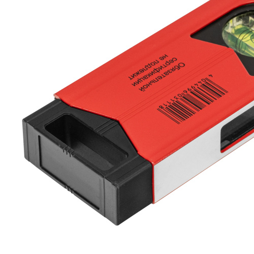 Уровень алюминиевый магнитный, 1500 мм, фрезерованный, 3 глазка (1 зеркальный) усиленный Matrix по ценам производителя в Челябинске с доставкой по всей России