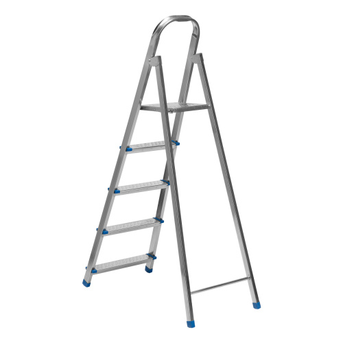 Стремянка, 5 ступеней, стальная, оцинкованная Сибртех по ценам производителя в Челябинске с доставкой по всей России