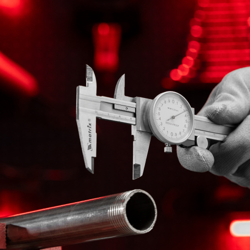 Штангенциркуль, 150 мм, стрелочный Matrix по ценам производителя в Челябинске с доставкой по всей России