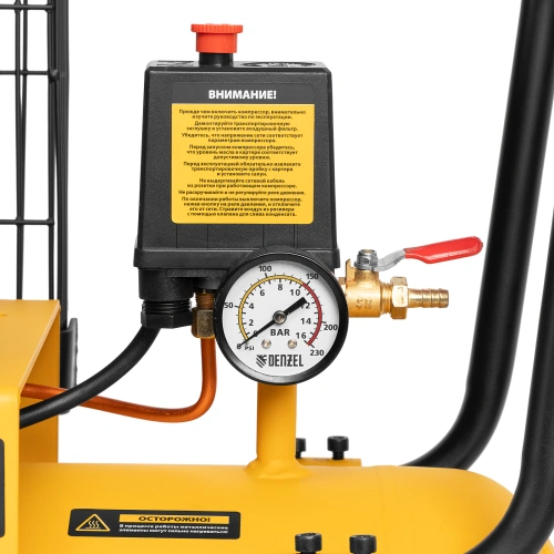 Компрессор воздушный, ременный привод BCI4000-T/100, 4.0 кВт, 100 литров, 690 л/мин Denzel по ценам производителя в Челябинске с доставкой по всей России