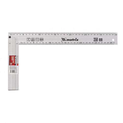 Угольник, 350 мм, алюминиевый, литой Matrix по ценам производителя в Челябинске с доставкой по всей России