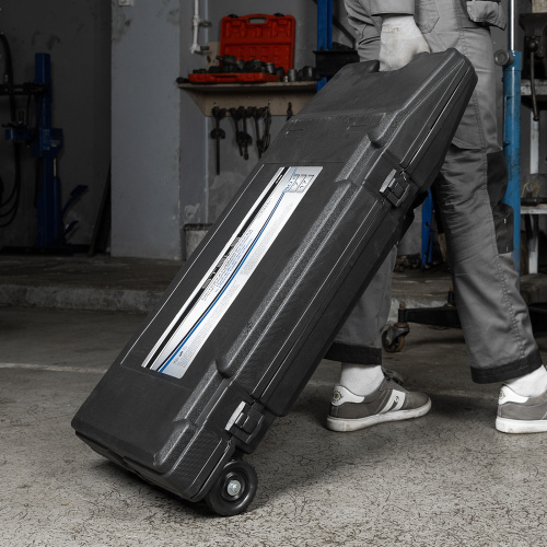 Растяжка гидравлическая, 10 т, набор из 17 предметов, 7 сменных насадок, в пластиковом кейсе на колесах Stels по ценам производителя в Челябинске с доставкой по всей России