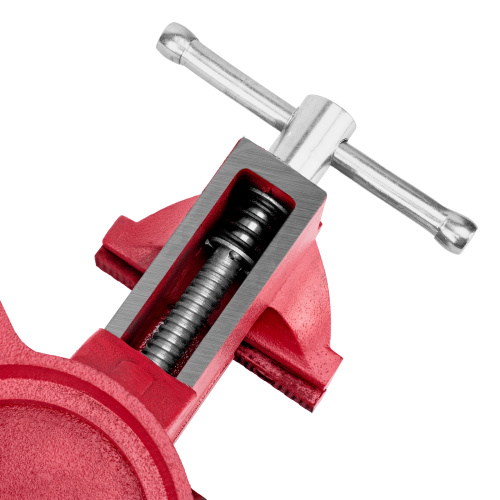 Тиски слесарные, 125 мм, поворотные, с наковальней Matrix по ценам производителя в Челябинске с доставкой по всей России