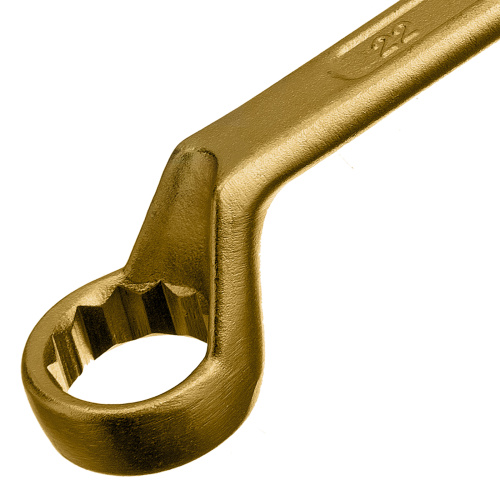 Ключ накидной, 20 х 22 мм, желтый цинк Сибртех по ценам производителя в Челябинске с доставкой по всей России