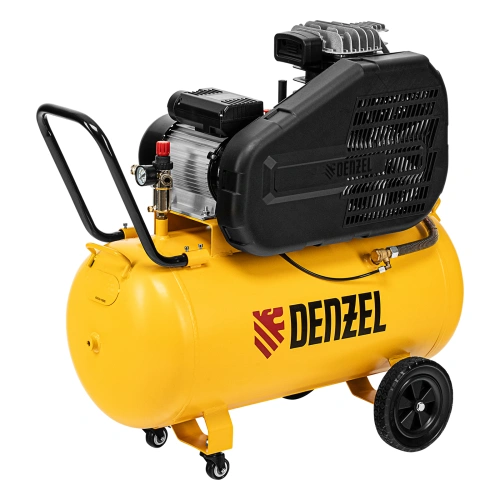 Компрессор воздушный рем. привод BCI 2200/100, 2,2 кВт, 100 литров, 420 л/мин Denzel по ценам производителя в Челябинске с доставкой по всей России
