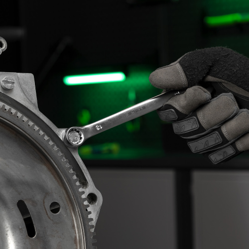 Набор ключей комбинированных 6-19 мм, 8 шт., CrV, матовый хром Stels по ценам производителя в Челябинске с доставкой по всей России