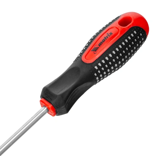 Отвертка Fusion, SL5 х 150 мм, CrV, трехкомпонентная рукоятка "Anti slip" Matrix по ценам производителя в Челябинске с доставкой по всей России