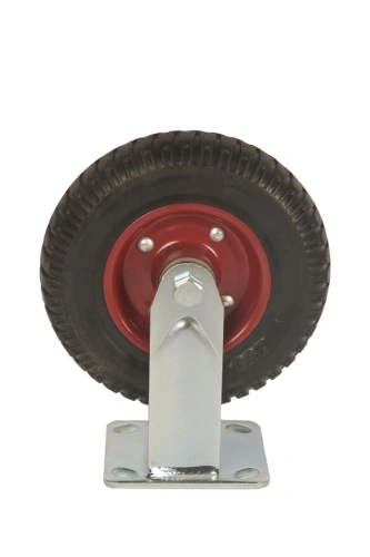 Колесо большегрузное неповоротное PF 200 200 мм резина с протектором (F) по ценам производителя в Челябинске с доставкой по всей России