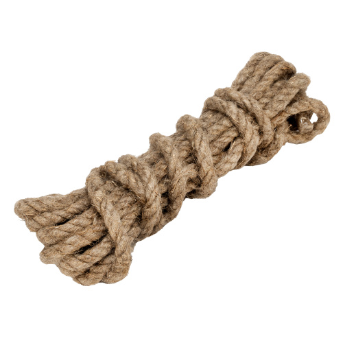 Веревка льнопеньковая, D 10 мм, L 6 м, крученая Сибртех по ценам производителя в Челябинске с доставкой по всей России
