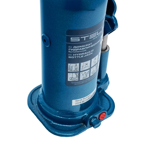 Домкрат гидравлический бутылочный, 6 т, h подъема 207-404 мм Stels по ценам производителя в Челябинске с доставкой по всей России