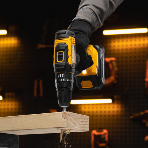 Дрель-шуруповерт аккумуляторная ударная CID-18-0, Li-Ion, 18 В Denzel по ценам производителя в Челябинске с доставкой по всей России