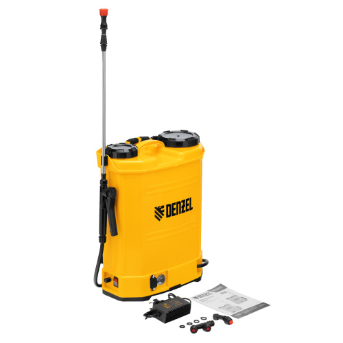 Опрыскиватель ранцевый аккумуляторный D-16LA, 16 л, 12 В, 8 Ач Denzel по ценам производителя в Челябинске с доставкой по всей России