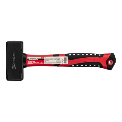 Кувалда, 1000 г, фибергласовая обрезиненная рукоятка Matrix по ценам производителя в Челябинске с доставкой по всей России