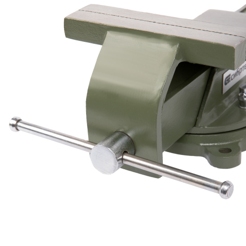 Тиски слесарные, 150 мм, стальные, поворотные Сибртех по ценам производителя в Челябинске с доставкой по всей России