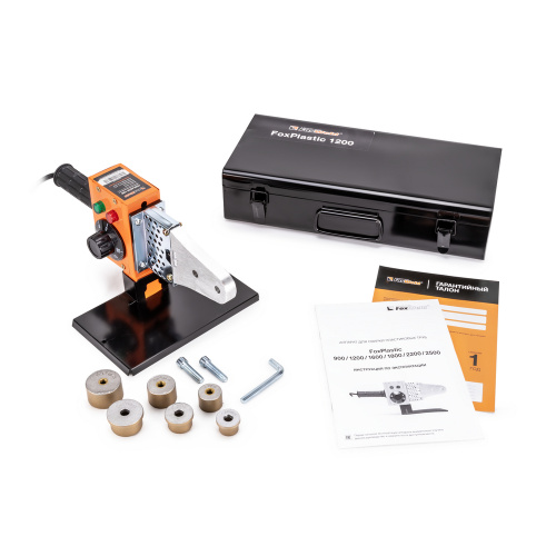 Аппарат для сварки пластиковых труб FoxPlastic 1200 ZJM купить в Москве с доставкой по всей России | ProtosMarket.ru