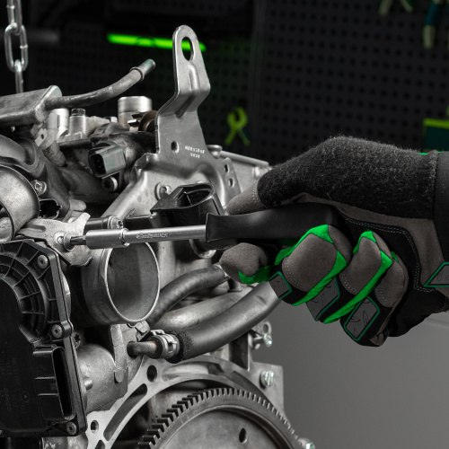 Набор инструментов, 1/2", 3/8", 1/4", пластиковый кейс 215 предм. Сибртех по ценам производителя в Челябинске с доставкой по всей России