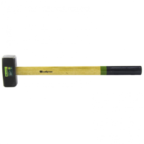 Кувалда, 5000 г, кованая головка, деревянная рукоятка Сибртех по ценам производителя в Челябинске с доставкой по всей России
