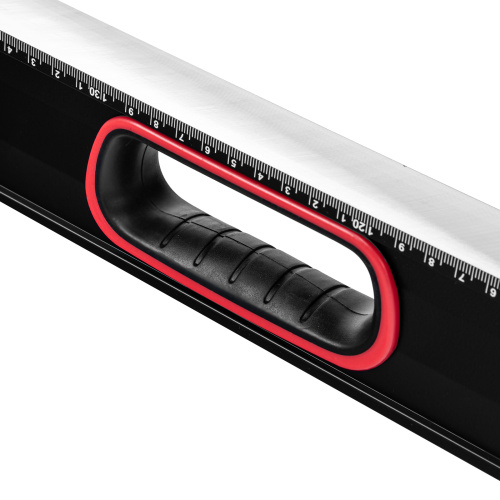 Уровень алюминиевый, усиленный, фрезерованный, 3 глазка, двухкомпонентные рукоятки, 1500 мм Matrix по ценам производителя в Челябинске с доставкой по всей России