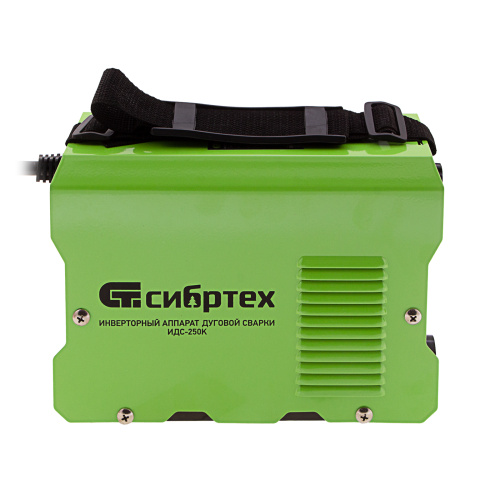 Инверторный аппарат дуговой сварки ИДС-250K, 250 А, ПВ 80%, диаметр электрода 1,6-5 мм Сибртех по ценам производителя в Челябинске с доставкой по всей России