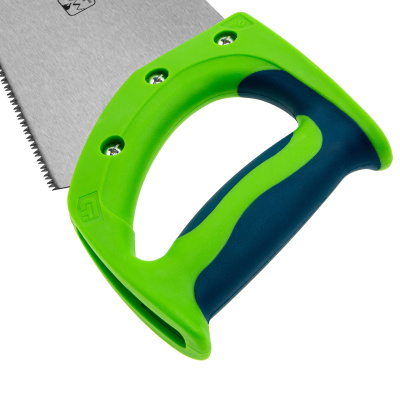 Ножовка по дереву "Зубец", 400 мм, 11 TPI, зуб 2D, каленый зуб, 2-х компонентная рукоятка Сибртех по ценам производителя в Челябинске с доставкой по всей России