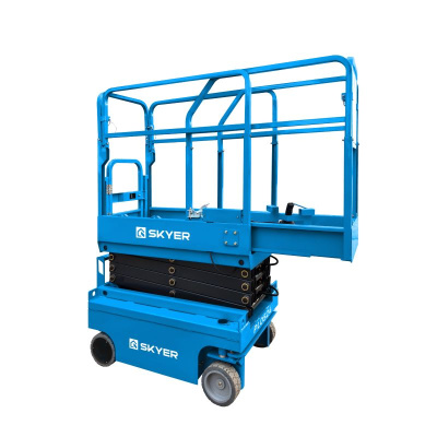 Самоходный ножничный подъемник SKYER PL0724 с выдвижной платформой (узкая база) по ценам производителя в Челябинске с доставкой по всей России
