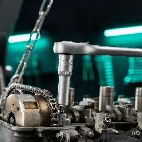 Набор инструментов, 1/2", CrV, пластиковый кейс 60 предметов Stels по ценам производителя в Челябинске с доставкой по всей России