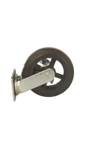 Колесо большегрузное поворотное SCdb 80 200 мм обрезиненное с тормозом (N) по ценам производителя в Челябинске с доставкой по всей России