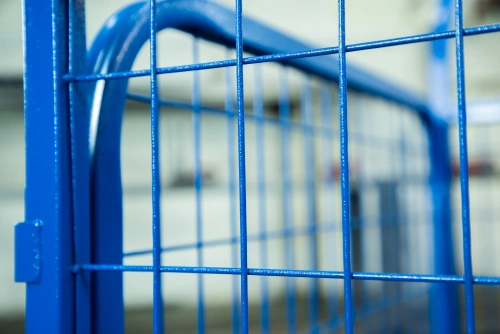 Тележка платформенная TOR ТП-2С (600х900) с бортами из сетки и двумя ручками (колеса 160 мм) по ценам производителя в Челябинске с доставкой по всей России