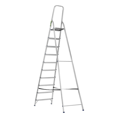 Стремянка, 10 ступеней, алюминиевая, Сибртех по ценам производителя в Челябинске с доставкой по всей России