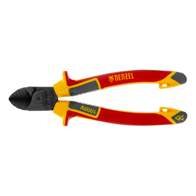 Бокорезы, диэлектрические рукоятки, до 1000 В, трехкомпонентные рукоятки, 160 мм Denzel по ценам производителя в Челябинске с доставкой по всей России
