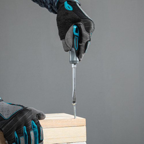 Отвертка SL5.5 x 100 мм, S2, трехкомпонентная рукоятка Gross по ценам производителя в Челябинске с доставкой по всей России