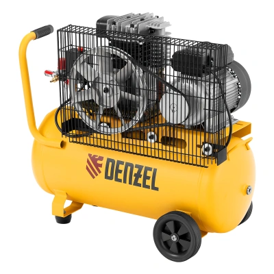 Компрессор воздушный BCI2300/50, ременный привод, 2.3 кВт, 50 литров, 400 л/мин Denzel по ценам производителя в Челябинске с доставкой по всей России